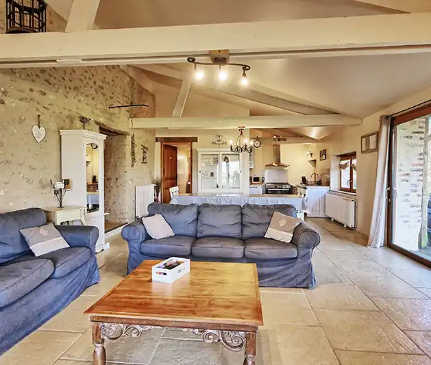 Gîtes décorés avec soin mêlant tradition et modernité