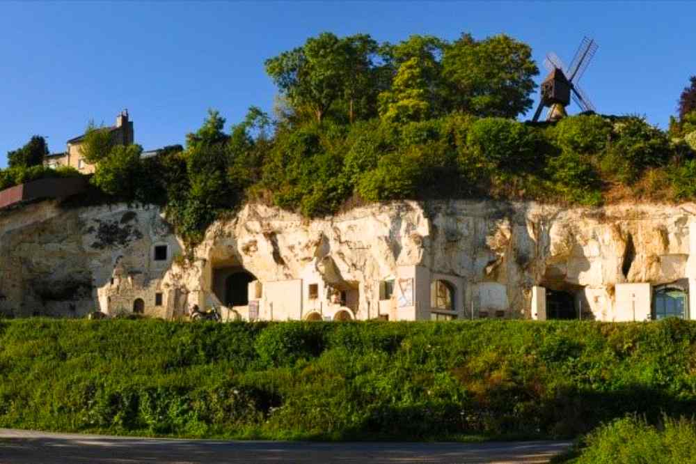 Village troglodyte de Turquant